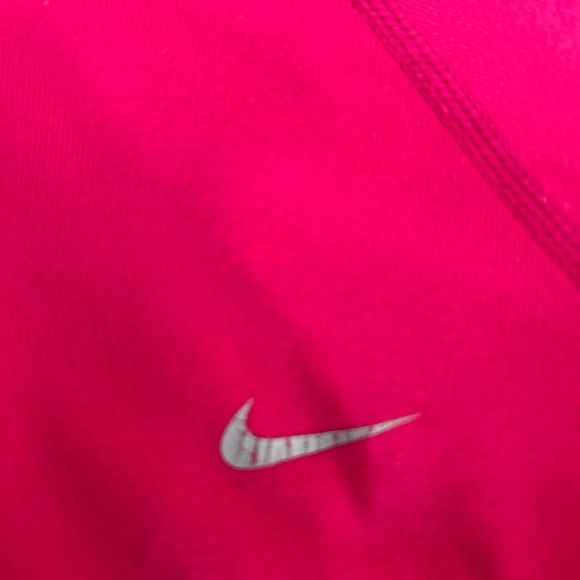Nike Dri Fit Pink Long Sleeve Athletic Top - Picture 4 of 8